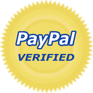 Payments handled securely through Paypal
