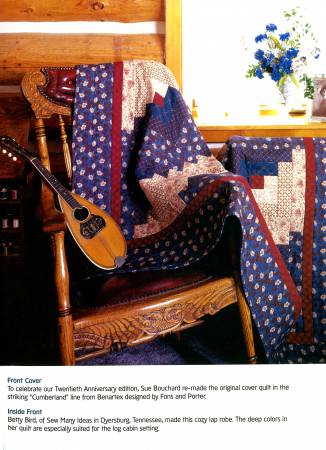 Make A Quilt In A Day Log Cabin Pattern Revised2 The Hen House