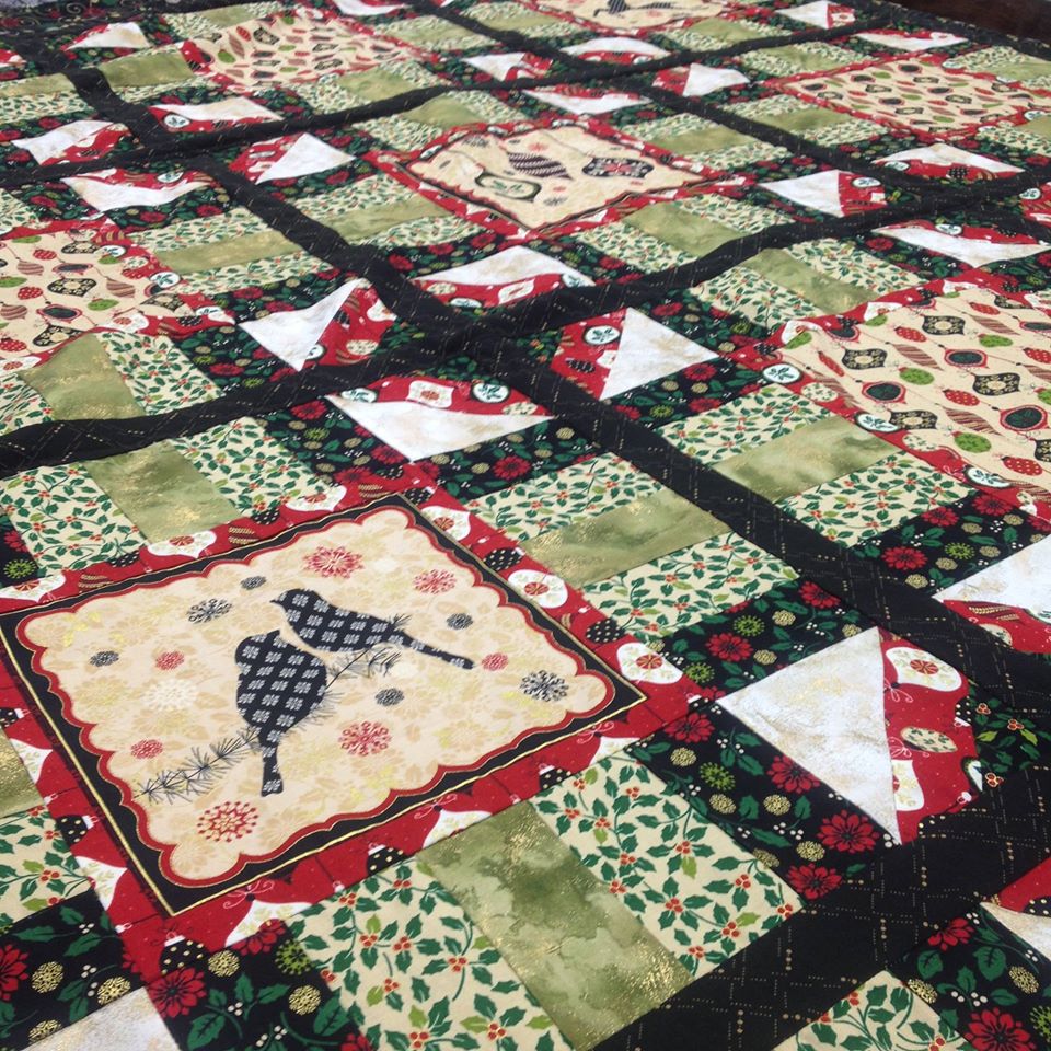 Christmas Cabin Quilt Kit - *The Hen House